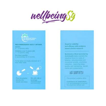 Activhealth Multibiotics Mind PS128 - Nervous System Probiotic - Image 3