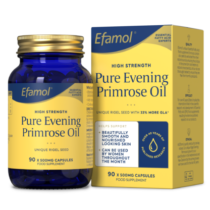 Efamol Pure Evening Primrose Oil 500mg 90 Caps - Image 2
