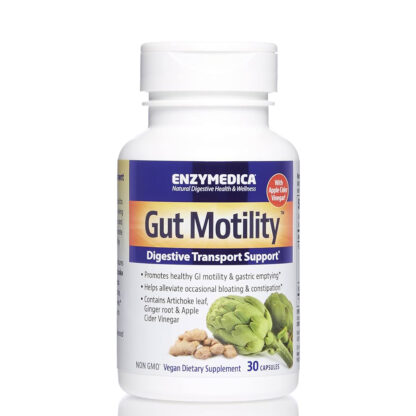 Enzymedica - Gut Motility with Apple Cider Vinegar, 30 Capsules
