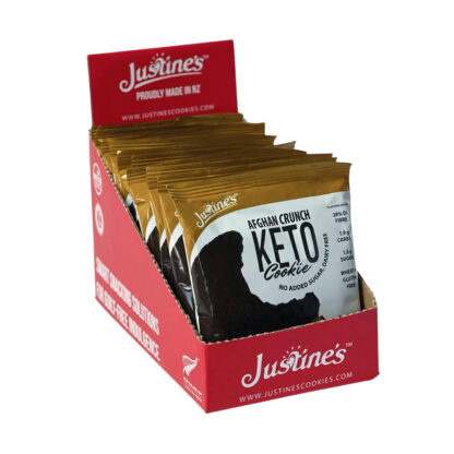 Justines - Keto Cookie, Afghan Crunch Halal(Box of 12) - 图片 2