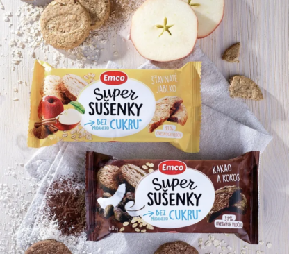Emco Super Oat Biscuits - Apple and Cinnamon - Image 2