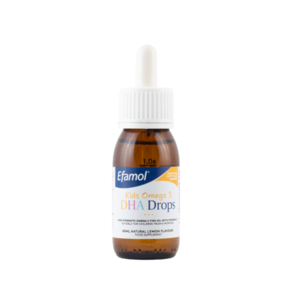Efamol Kids Omega 3 DHA Drops 60ml, Natural Lemon Flavour - Gambar 2