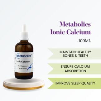 Metabolics Ionic Calcium 100ml - Healthy Bones & Teeth